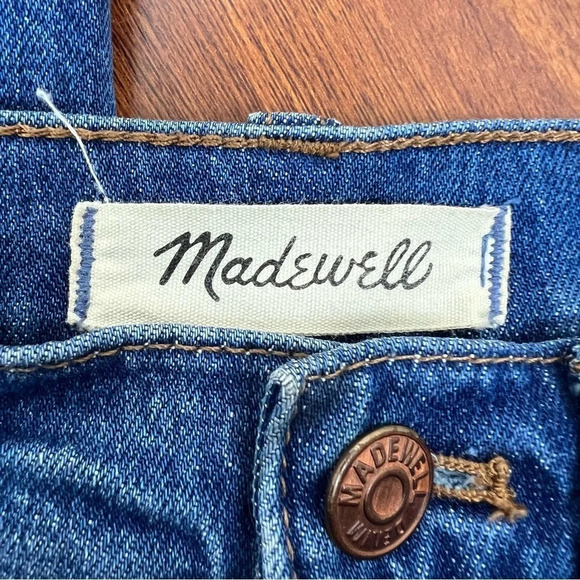 Madewell The Perfect Vintage Crop High Waist Jeans - Size 24 - Picture 4 of 9